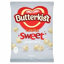 Butterkist Sweet Cinema Style Popcorn 100g (Pack of 2)