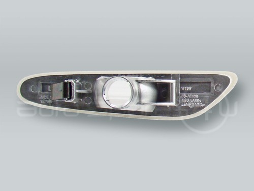 TYC Clear Fender Side Marker Light LEFT fits 2004-2009 BMW 5-Series E60 E61 - Picture 2 of 3