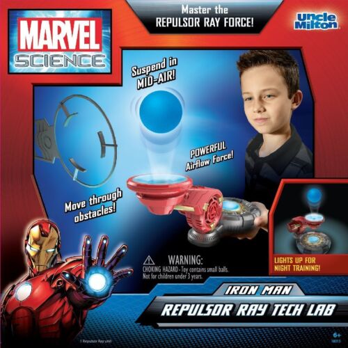 Uncle Milton Marvel Science Iron Man Repulsor Ray Tech Lab Ages 6+ Ironman Toy - Afbeelding 1 van 11