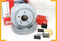 Zimmermann Sport Bremsscheiben 258 Mm BremsbeläGe Hinten FüR Mercedes C-Klasse