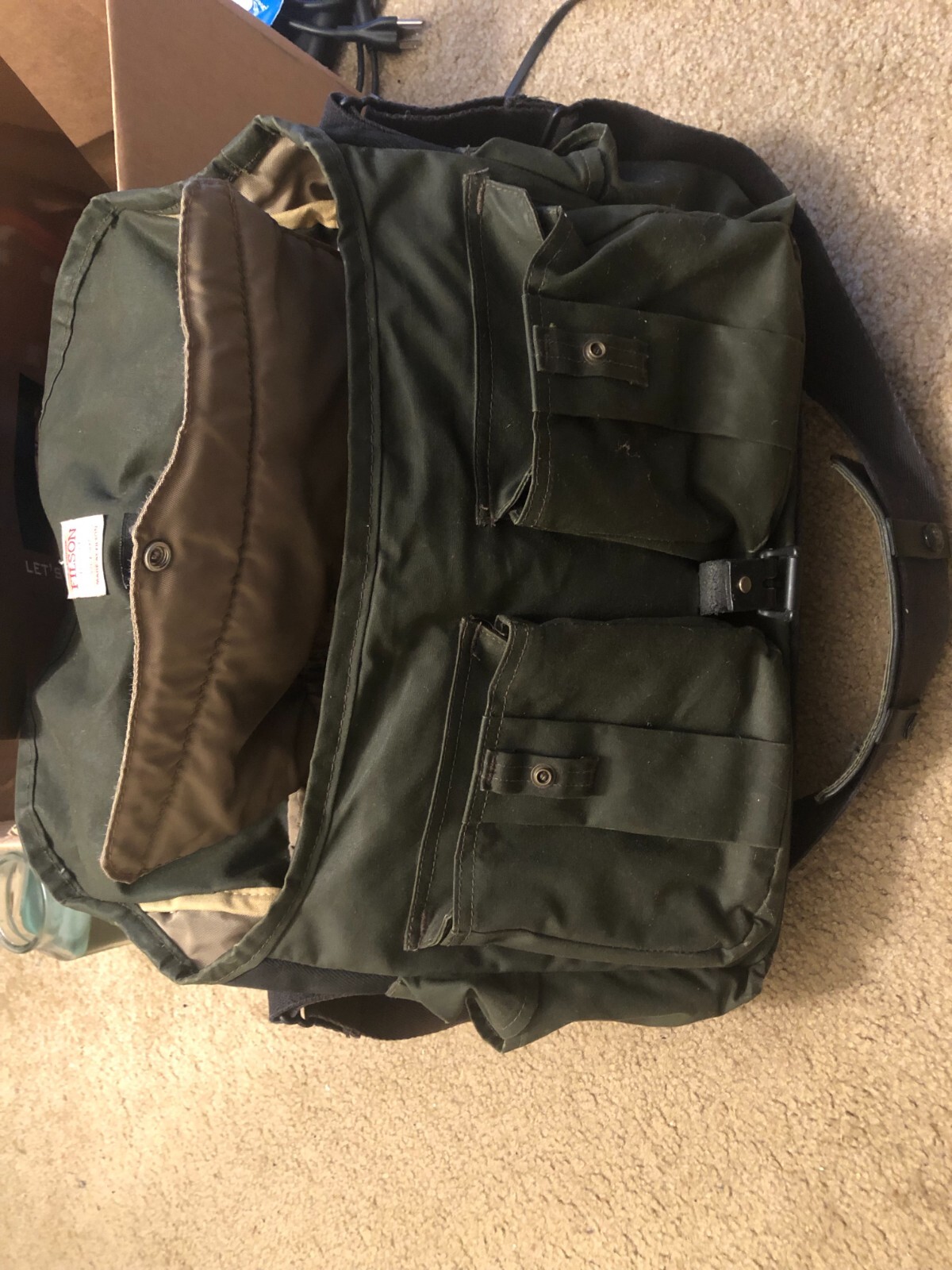 RARE Filson Magnum Harvey Messenger Bag (IYKYK) Gem