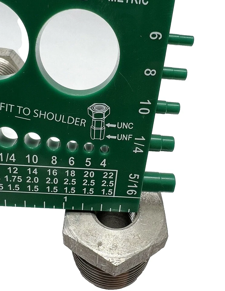 (Pack of 11) NPT F316L6439 Hex Bushing, 304 Stainless Steel 1" x 3/8" - Image 4 of 4