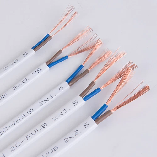 2 Kerne RVVB Draht PVC Flach Flexibel Stromkabel Elektroleitung 0.3mm² - 2.5mm² - Picture 2 of 15