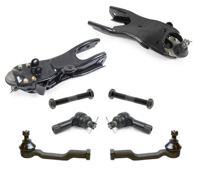 AP Lower Control Arms Ball Joints & Tie Rods for 87-93 Mazda B2600 RWD 8PC KIT