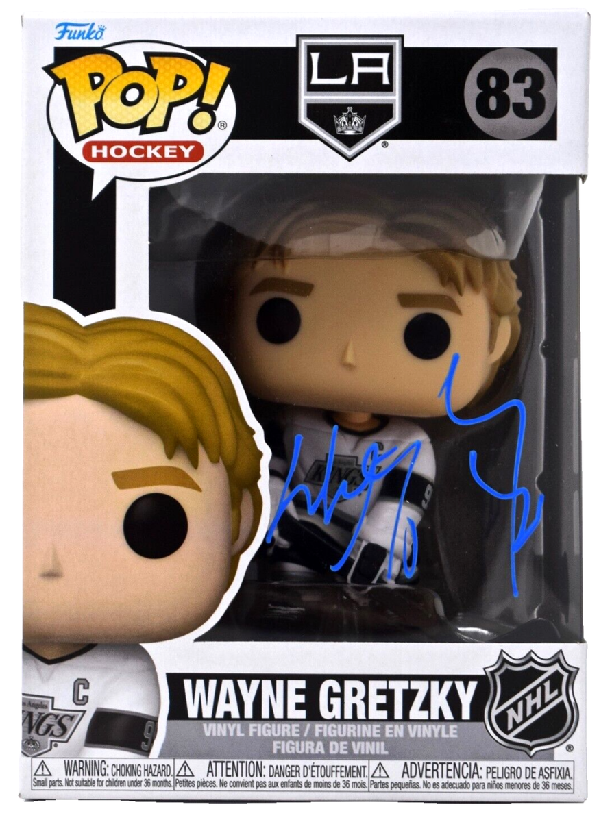 Wayne Gretzky Signed Funko Pop Hockey Los Angeles LA Kings 83