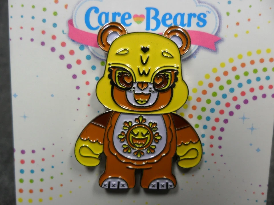 Kidrobot Care Bears NEW * Funshine Bear * Enamel Pin Blind Box 2/20 Metal - Image 3 of 4