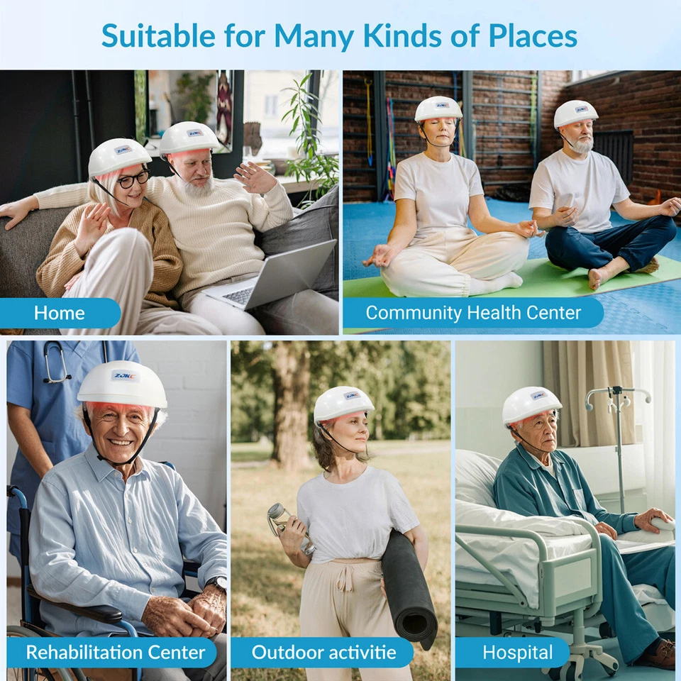 1070 nm Gehirnbehandlung Nahinfrarot Licht Helm Parkinson-Krankheit Therapie - Bild 4 von 4