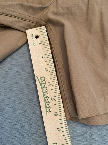Carhartt Youth Cargo Shorts Size 14 Beige Outdoors Hiking Fishing Camping - Picture 5 of 7