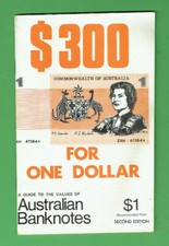 #D475.    APPROX. 1979  AUSTRALIA BANKNOTE BOOKLET 