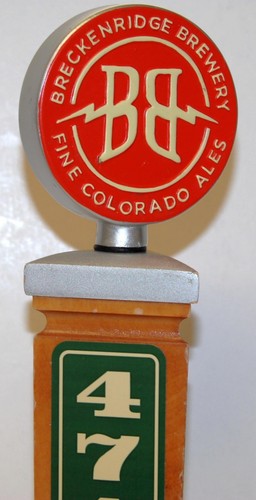 471 IPA - BRECKENRIDGE BREWERY FINE COLORADO ALE - 11 1/2" DRAFT BEER TAP HANDLE - Imagen 4 de 7