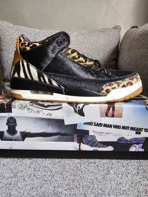 靴 Nike Air Jordan 3 Retro SE Animal Nike Air Jordan 3 Retro size 12. Animal Instinct SE Print Tiger