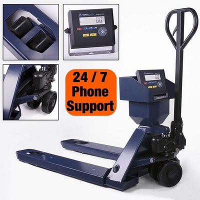 New Pallet Jack Scale 5000 LB x 1 LB  Big Jack  I Free Shpping I 5 Yr Warranty