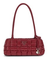 Guess Marion Shoulder Satchel Bag Schultertasche Tasche Red Dunkelrot Neu