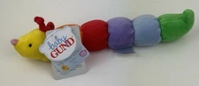 Baby Gund Mini Tinkle Crinkle Rattle Toy 1827 Sensory Rainbow Caterpillar Plush