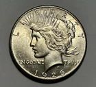 1926 PEACE DOLLAR BU