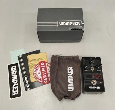Wampler Velvet Fuzz Pedal Gitarreneffekte Stompbox selten neuwertig authentisch
