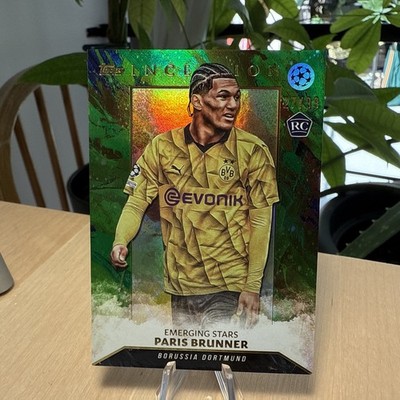 TOPPS Inception UEFA Club Competitions 2023/2024 Paris Brunner /99 Rookie BVB