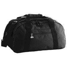 Large Ripstop Duffel Bag, Black/Black, One Size