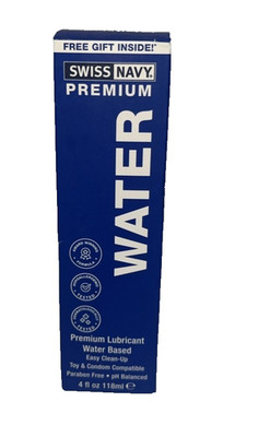 Swiss Navy Water-Based Lubricant, 4 oz