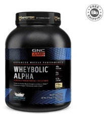 GNC AMP Wheybolic Alpha Clinically Proven Protein Powder, Classic Vanilla