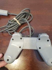  Sony PlayStation PS1 PSone Original Gray Wired Controller SCPH-1080 Not Working
