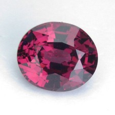 2.24Cts Striking Natural Rhodolite Garnet 8x6.8x5mm Oval Cut Loose Gemstone