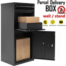 Extra Large Parcel Box Outdoor Parcel Delivery Box Parcel Drop Box Metal Postbox