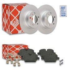Febi Bremsscheiben Ø298mm + Beläge Hinten für Mini Mini Countryman R60 + BR