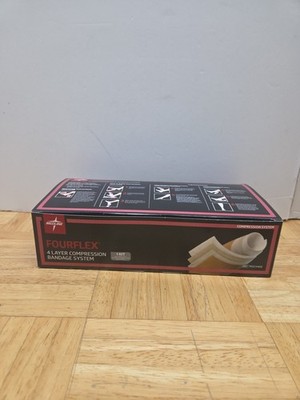 Medline Fourplex 4 Layer Compression Bandage System Kit MSC4400 Exp. 2/07/2027