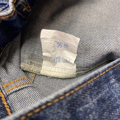 Chaqueta de Camionero Levis Denim Stock Etiqueta de Muestra Talla Mediana Verde Pana - Imagen 4 de 6