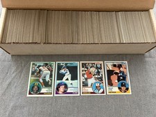 1983 Topps Baseball Complete Set  (1-792). NM-MT Gwynn Boggs Sandberg RC