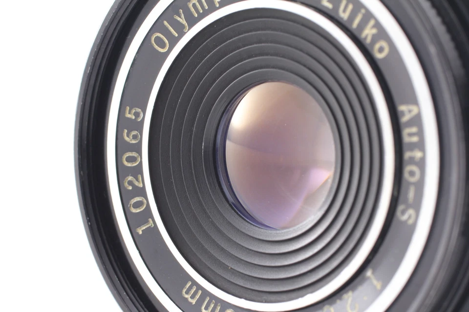 【CASI COMO NUEVO+】 Pluma lente Olympus E.Zuiko Auto-S 38 mm f2,8 Pancake F FT FV JAPÓN Foto 3 de 4