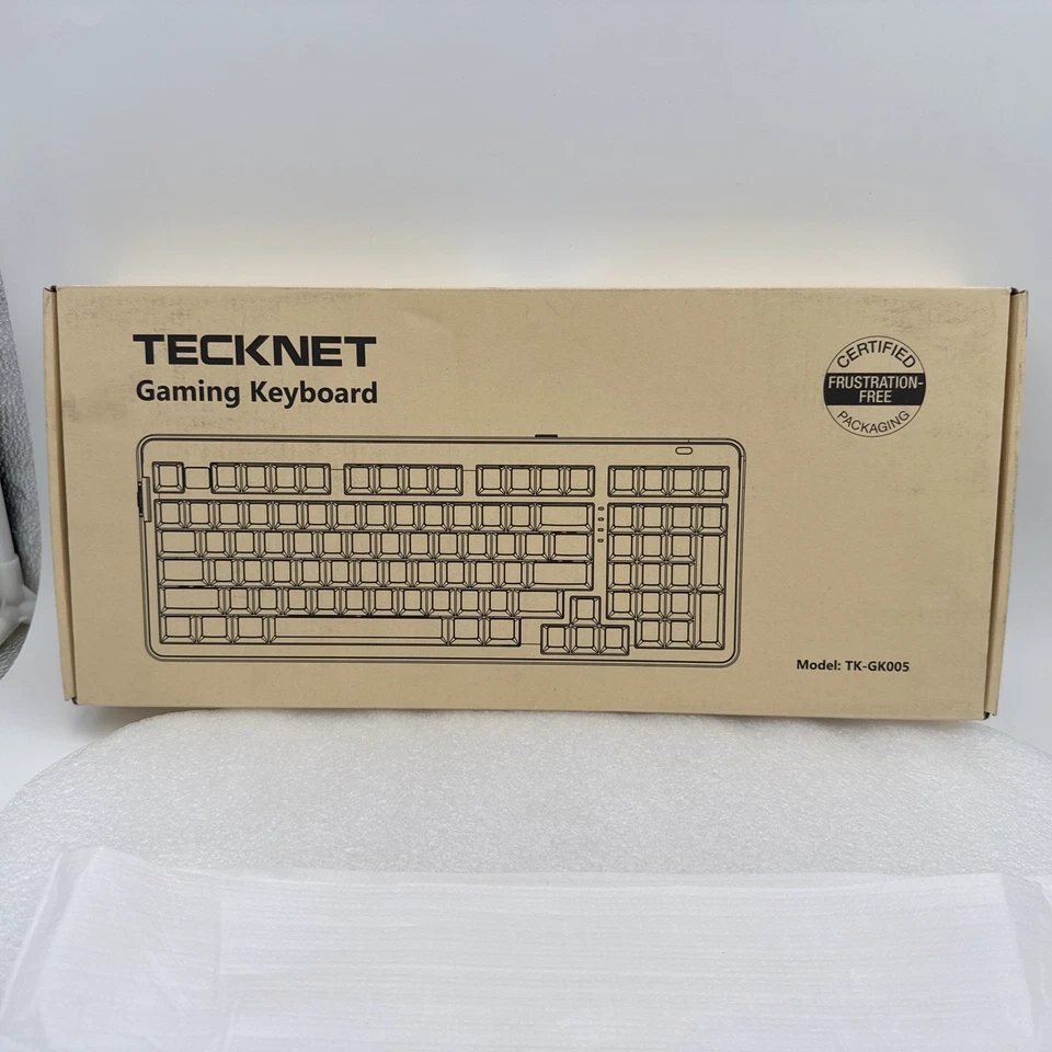 Mechanical Gaming Keyboard,Tri-Mode Bluetooth/2.4GHz/USB-C Custom Creamy Keyb... - Image 2 of 4