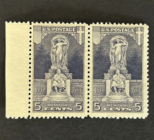 Mint Vintage US Stamps, #628 … M/OG/NH .. Connected Pair