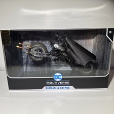 McFarlane DC Multiverse Batman & Batpod The Dark Knight Rises Gold Label New