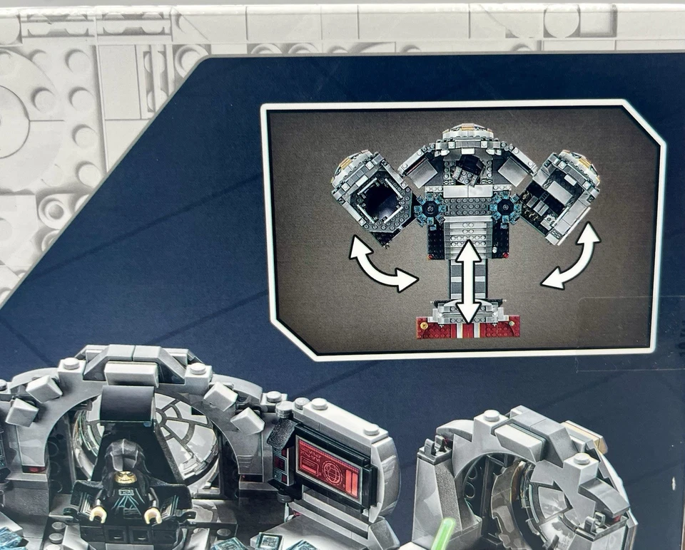 Star Wars LEGO - Death Star Final Duel & Imperial TIE Fighter - Imperfect Boxes - Image 4 of 4