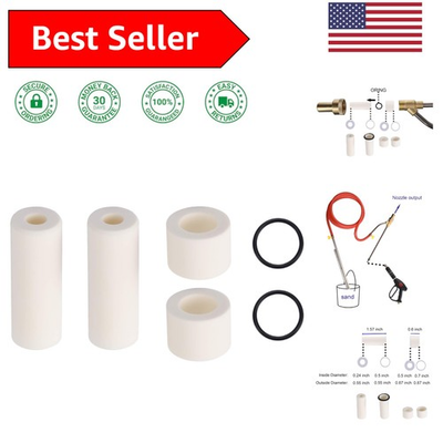 #ad Replacement Sandblasting Nozzles for Pressure Washers Ceramic 2 Pack 5000 PSI $24.44