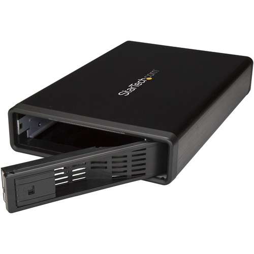 StarTech.com eSATA Enclosure - Hard Drive Enclosure for 3.5in SATA HDD - USB 3.0 - Picture 2 of 3
