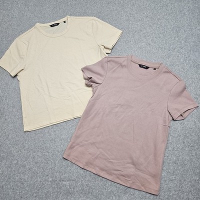 CUTS Clothing Shirt Womens Sz M  Top PYCA PRO  Stretch Lot Of 2