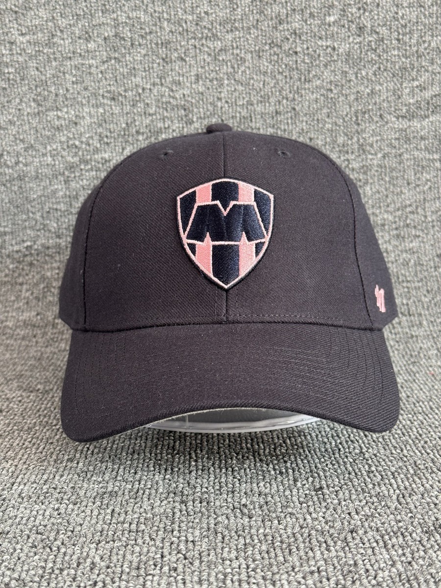 '47 Brand Rayados Dad Hat Strapback Black Pink Cap
