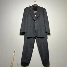 Enrico Celli Lubiam Blazer Coat Jacket Pant 2 Piece Suit Men 50R 34x30 Formal