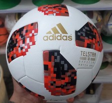 ADIDAS RED TELSTAR 18 RUSSIA OFFICIAL MATCH BALL WORLD CUP SOCCER BALL SIZE 5