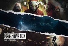 Detective Box pack de 3 enquêtes courtes jeu de société immersif jeu d'enquête