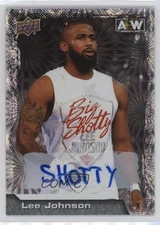 2022 Upper Deck AEW All Elite Wrestling Pyro Auto /25 Lee Johnson #75 Auto
