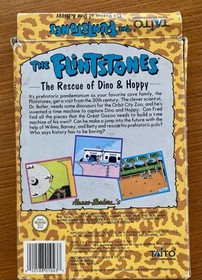 NES FLINTSTONES Rescue of Dino & Hoppy Nintendo Cart/Sleeve/Box NES-5Z-AUS Pal A