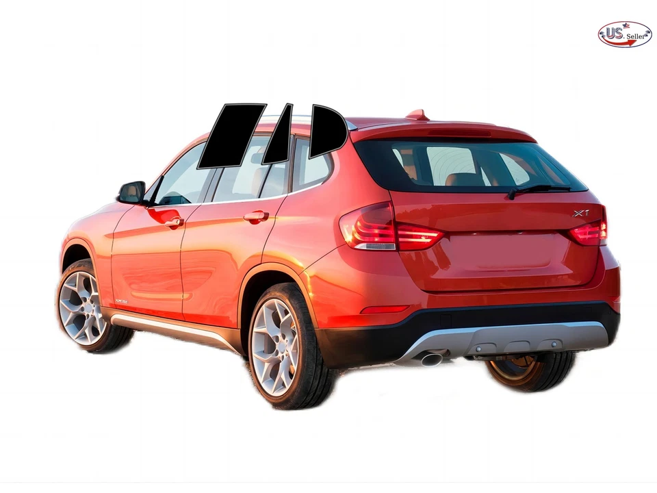 Kit de película de tinte de ventana de 2 capas precortada personalizada computarizada para BMW X1 2010-2015 Foto 3 de 4