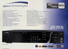 NEW Speco N4NS1TB, 4-Channel, 8MP NVR with 1TB HDD for CCTV