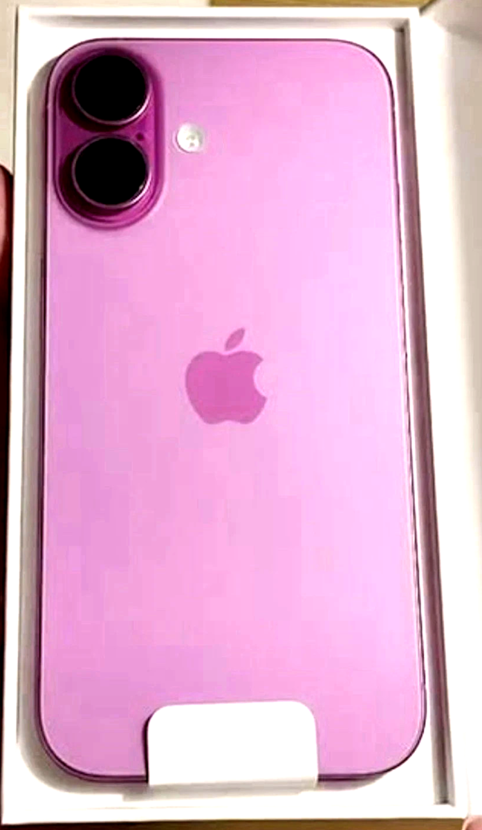 New Apple iPhone 16 128GB Pink T-mobile Only Warranty 1/2027 Fast