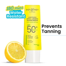 Dot & Key Lime Rush Swim + Sports Sunscreen SPF 50 PA++++ (50gm)