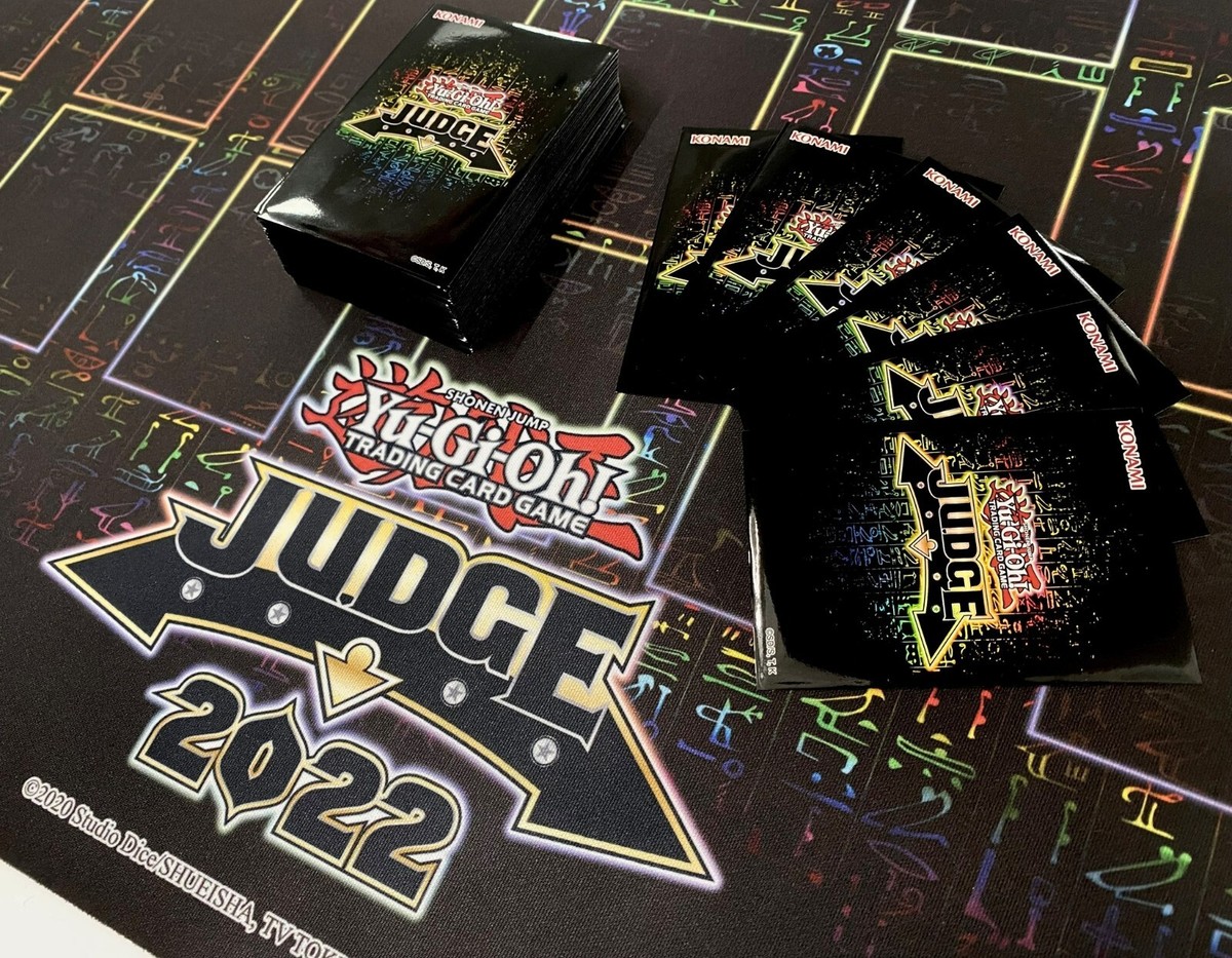 Yu-Gi-Oh! 2022 TCG Official Judge Hieroglyph Game Mat